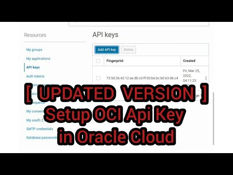 [UPDATED] How to Set Up OCI API Key in Oracle Cloud – Step-by-Step Guide