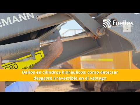 Cómo identificar daños en el vástago hidráulico antes de una falla costosa.