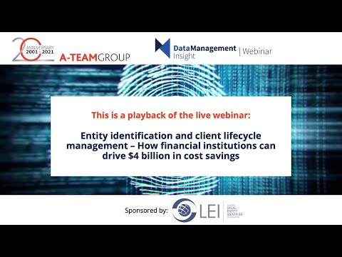 Webcast: How Financial Institutions Can Drive $4 Billion in Cost Savings