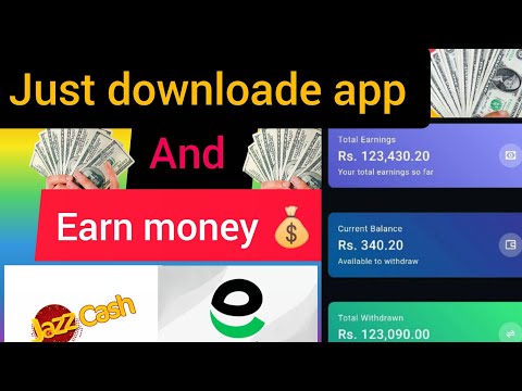 Just Download App & Earn Money | Real Earning App 2025 | JazzCash & Easypaisa Withdraw Proof