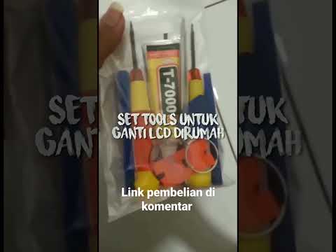 alat satu set ganti lcd dirumah #lcd #gantilcd #lcdsamsung #ganti lcd #xiaomi #poco