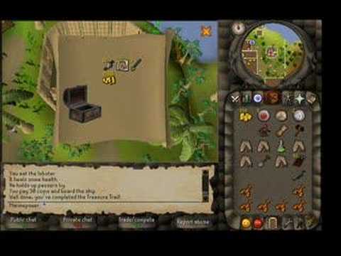 Runescape Treasure Trail Log