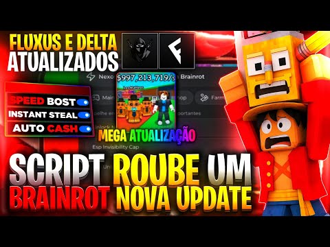 💸SCRIPT Roube Um Brainrot LINK DIRETO *SEM KEY* (Pega TODOS Brainrot) Steal a Brainrot MOBILE PC!