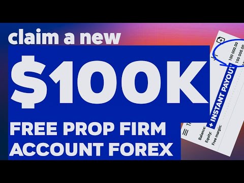 Claim A New $100K Free Funded Account Forex 2025 | Instant Payout