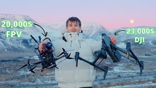 20,000$ FPV drone Vs 20,000$ DJI Drone!