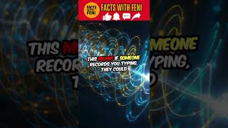 Hackers Can Hear Your Keystrokes?! 😨🔖#facts  #CyberSecurity #TechWarning