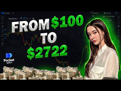 Started With $100 Earned $2722 With Simple Strategy - Pocket Option Trading
