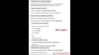 “Sphere Formulas & Properties | Must-Know for Students & Teachers | Class 10-12 | Competitive Prep”