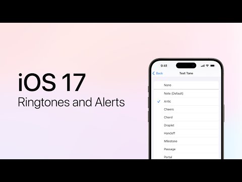 iOS 17 – New Ringtones and Alerts