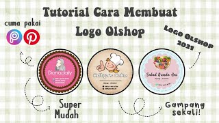 CARA MEMBUAT LOGO OLSHOP CUMA PAKE HP!!! IDE USAHA 2021