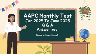 AAPC Magazine CEU Test Jan–Jun 2025 | Q & A Answer key| Free Ceus