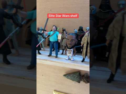 So much aura😭 #starwars #actionfigures #steve #minecraftmovie #toycollector
