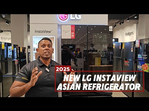 2025 New LG InstaView Asian Refrigerator