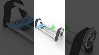 Spatial Slider Crank  #mechanic #engineering #mechanism #mechanical #solidworks #3dcad #machine