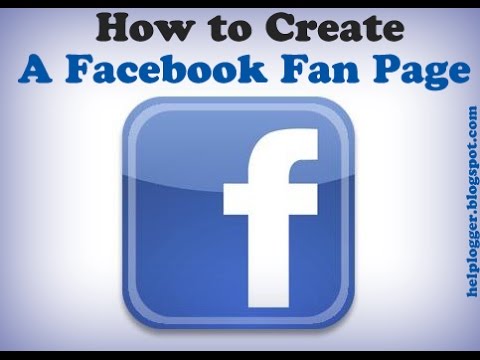 How To Creat Facebook Fan Page