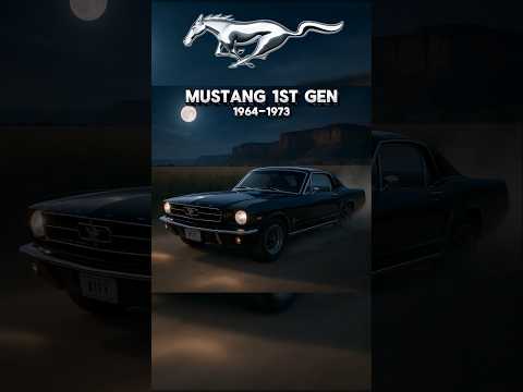 Ford Mustang Evolution (1964-Present)