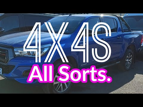 All sorts of 4x4s. Inc. Double Cabs + Single Cabs. - Josh LG on Used Vans