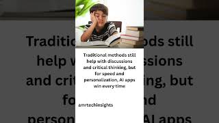 5 Reasons AI Study Apps Beat Old School Learning #AIinEducation #StudySmarter  #youtubeshorts