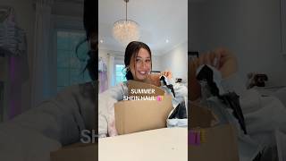 SUMMER SHEIN HAUL! 🛍️ #haul#shein #haulvideo #unboxing #viral #trending #summer #clothes #fyp #fy