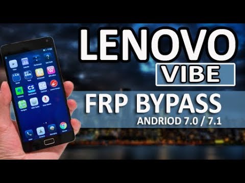 How to Remove Google Account in Lenovo Vibe Andriod 7.0 & 7.1