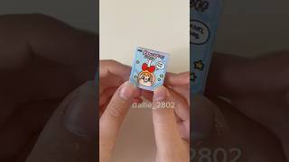 Mini Crybaby blind box 💙 #popmart #blindbox #blindboxopening #unboxing #squishy #asmr #papercraft