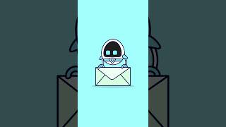 Flying robot holding a envelope  #beforeafter #vnwhy #flatdesign #affinitydesigner #robot