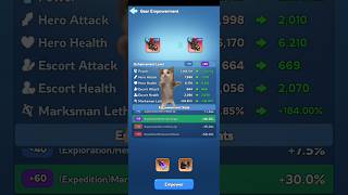 💥 HERO GEAR UPGRADE = +30% ATTACK BOOST 😍 INSANE POWER-UP! | Whiteout Survival #shorts