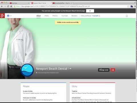 Optimizing A Client YouTube/Google Plus Account