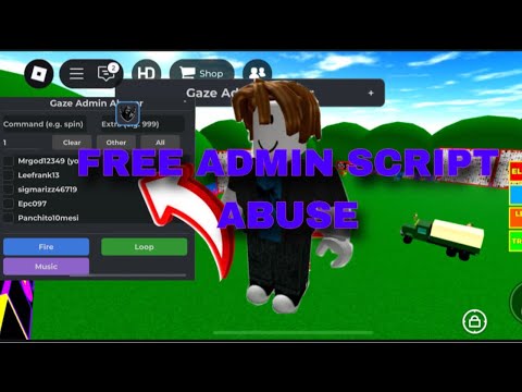 Roblox Free Admin Hack Script 2025 | FE + OP Features Showcase