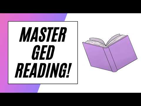 GED RLA – Master the READING Section!
