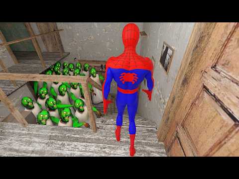 SpiderMan VS Army of Zombie | 3D Story Animation