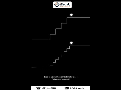 Take a Small Step To Achieve Big Goal
