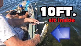 How to Fish from an Inexpensive Kayak