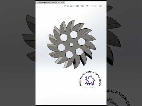 Cutting blade  - #solidworks #design #reels #shorts #trending #blade #cuttingskills #animation