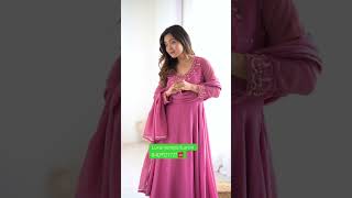 PARTYWEAR SUIT#trendingshorts #salwarsuit#codavailable #cottonsuits #shorts #shortsfeed ☎️8409127727