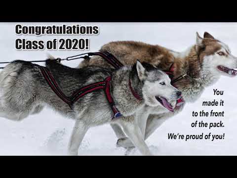 Congratulations to the Class of 2020 from the Department of Applied Computing