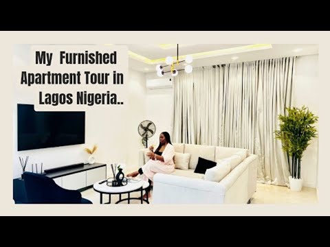 4 Bedroom Fully Furnished Apartment Tour in Lagos | Luxury Living