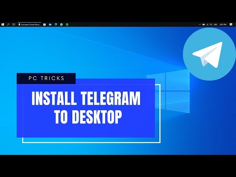 How to Install Telegram to Desktop | PC TRICKS