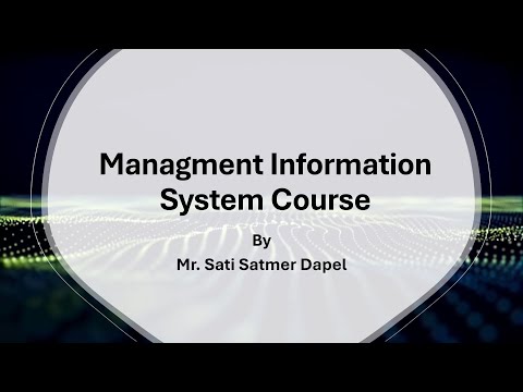MIS Chater 1   Introduction to Management Information Systems
