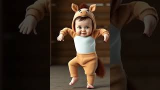 Cute Kid Dance with DanceGPT  #aidance  #wiggledance #childdance