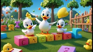 Two Little Ducks Learn to Spell | Spelling Song for Kids | Fun Preschool Learning Rhyme