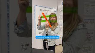 Geometry: Proving Lines Parallel #iteachalgebra #geometry #iteachmath #math #mathematics