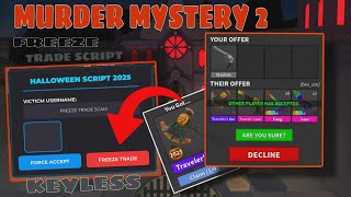 *NEW* 🎃MM2 FREEZE SCRIPT | PASTEBIN ,NO KEY HALLOWEEN UPDATE🍬