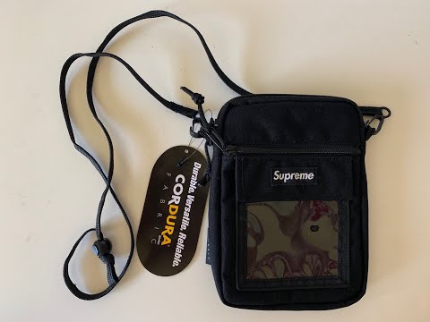 Supreme Black Utility Pouch