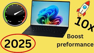 Make Your PC 10x Faster (2025)- No Software Needed