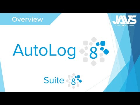 JAVS Suite 8 AutoLog Overview