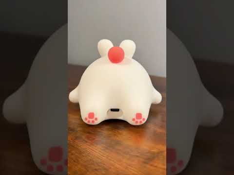 Cute rabbit silicone lamp #silicone #lamp #homedecor #trending #rabbit #virslshorts #cute