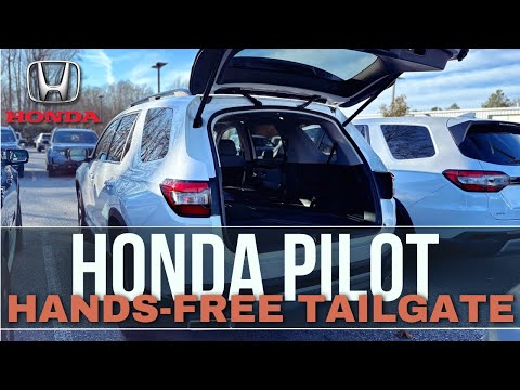 How to Use Hands-Free Tailgate & Walk Away Close on the 2023-2025 Honda PILOT