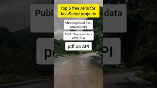 Best Free APIs for Your JavaScript Projects in 2024