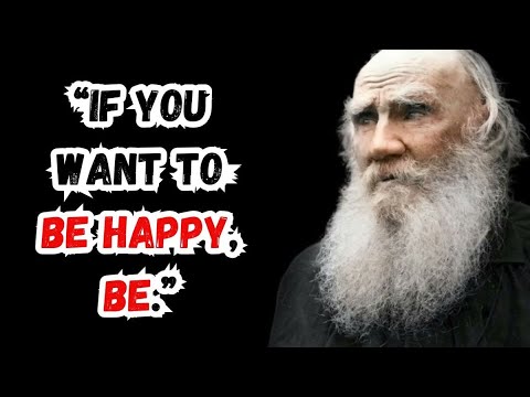 Leo Tolstoy Quotes that everyone should know | Life Changing Quotes | Thinking Tidbits